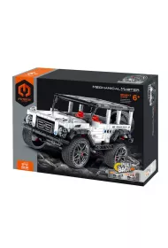 Klocki  pojazd Off Road bia�y 434 elementy