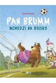 Pan Brumm wchodzi na boisko. Pan Brumm