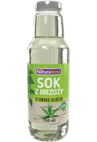 NaturaVena Sok z brzozy o smaku aloesu 750 ml