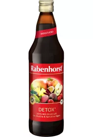 Rabenhorst Sok wieloowocowy detox z burakiem, matcha i spirulin� NFC 750 ml Bio