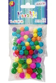 Aliga Koraliki plastikowe 70 szt