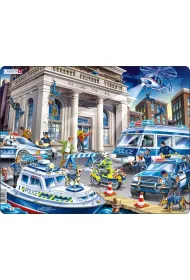 Puzzle 43 el. Policja Larsen
