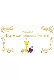 Pami�tka I Komunii �wi�tej