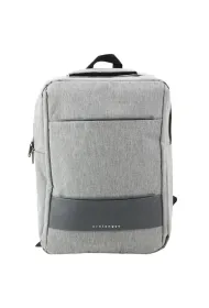 LeanToys Plecak biznesowy z USB szary 14L