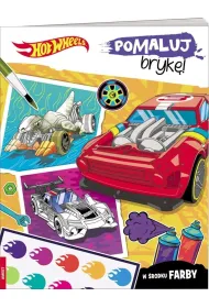 MALOWANKA 205X260 HOT WHEELS POMALUJ MNIE FAR AM