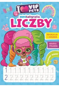 I love VIP Pets. Minikaligrafia. Liczby
