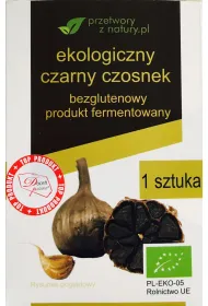Przetwory Z Natury Czarny czosnek bezglutenowy 50 g Bio