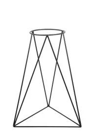 HowHomely Nowoczesny kwietnik stojcy 60 cm LOFT