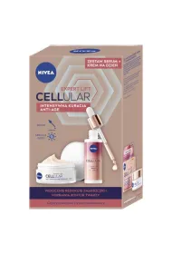 Nivea _SET Expert Lift Cellular krem przeciwzmarszczkowy do twarzy na dzie SPF30  + strefowe serum do twarzy 2 szt.