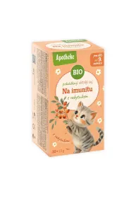 Apotheke Herbatka bajkowa dla dzieci - dzika r�a, mi�ta pieprzowa, rumianek i rokitnik 20 x 1.5 g Bio