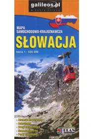 S�owacja. Mapa samochodowo-krajoznawcza 1:500 000