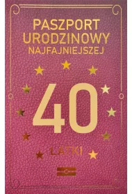 Yeku Karnet Urodzinowy 40 JCX-038
