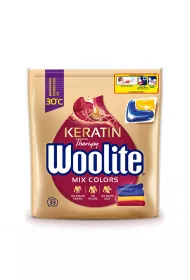 Woolite Mix Colors kapsuki do prania ochrona koloru z keratyn 33 szt.