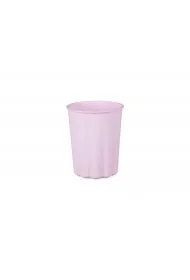 PartyDeco Kubeczki plastikowe fioletowe 220ml 4 szt.