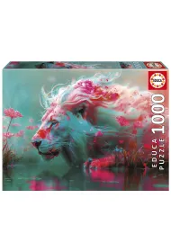 Puzzle 1000 el. Kr�l zwierz�t Educa