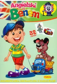 Angielski z Benem. Kolorowanka edukacyjna z naklejkami