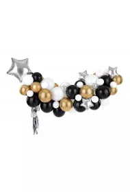 PartyDeco Girlanda balonowa Gwiazdki 167x135 cm