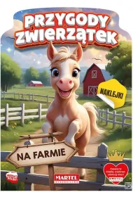 Przygody zwierz�tek na farmie. Kolorowanka z naklejkami
