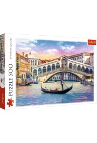 Puzzle 500 el. Most Rialto Wenecja Trefl