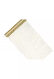 PartyDeco SIATKA DEK ZLO FIBRA 0.36X9M FOL