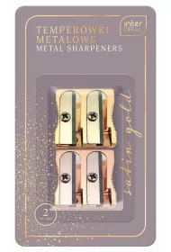 Interdruk Temper�wka metalowa Satin Gold 2 szt.