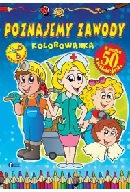 Poznajemy zawody kolorowanka