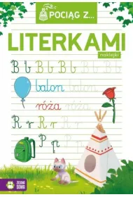 Poci�g z literkami
