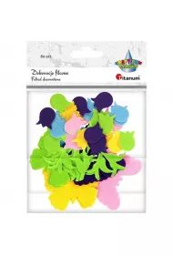 Titanum Filcowe tulipany i motyle 60 szt.