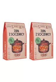 Dania Babci Zosi Zupa z soczewicy Zestaw 2 x 110 g