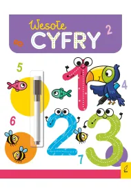 Weso�a nauka. Weso�e cyfry. Flamaster sucho�cieralny