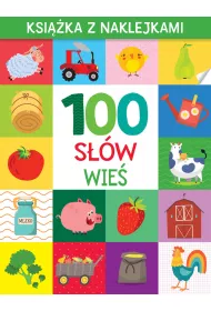 100 s��w. Wie�. Ksi��ka z naklejkami
