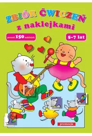 Zbi�r �wicze� z naklejkami 5-7 lat