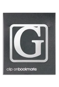 If Metalowa zak�adka - Litera G Clip-on