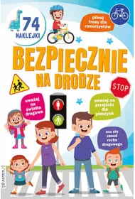 Bezpiecznie na drodze. Kolorowanka