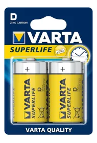 Varta Bateria d�ugotrwa�a Superlife R20 typ D 2 szt.