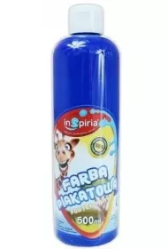 InSpiria Farba plakatowa ciemnoniebieska 500 ml