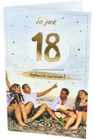 AbCard Kartka okoliczno�ciowa Urodziny 18 P19