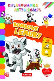 Bombowe lemury. Kolorowanka aktywizujca