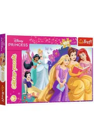 Puzzle 100 el. Glitter Blask magii przyja�ni Trefl