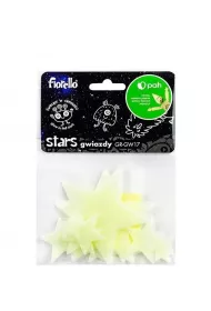 Fiorello Ozdoby fluorescencyjne Gwiazdki 12 szt.