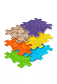Mata podogowa sensoryczna 6el Baby set Soft Askato