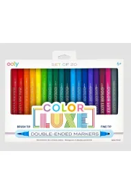 Ooly Flamastry i Cienkopisy 2w1 Dwustronne Color Luxe