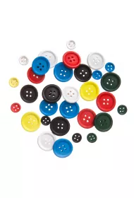 Dalprint Guziki drewniane brights mix 30 szt.