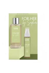 Saphir Zestaw Woda perfumowana For Her + Mgieka do wosw 100 ml + 75 ml