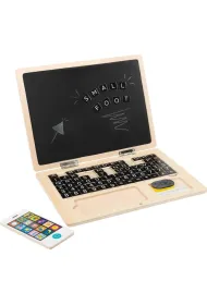Drewniany laptop z tablic� magnetyczn� small foot