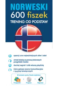 Norweski 600 fiszek Trening od podstaw + CD
