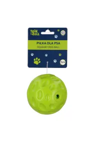 Pi�ka dla psa 9cm z d�wi�kiem zielona TRIK&ROLL 560670