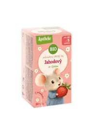 Apotheke Herbatka dla dzieci - dzika ra z truskawk od 9 miesica 20 x 1,5 g Bio