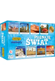 Gra Memory Poznaj� �wiat ADAMIGO 7684