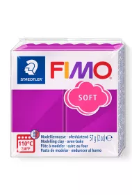 Staedtler Masa plastyczna termoutwardzalna Soft, fioletowa, 57g, kostka